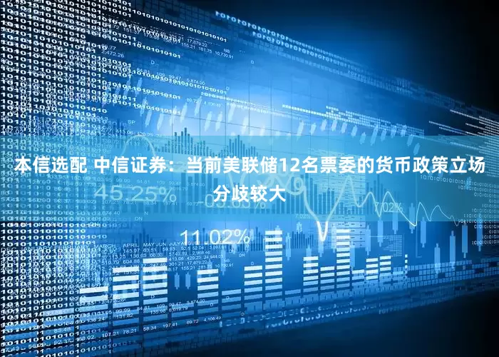 本信选配 中信证券：当前美联储12名票委的货币政策立场分歧较大