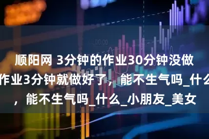 顺阳网 3分钟的作业30分钟没做完，30分钟的作业3分钟就做好了，能不生气吗_什么_小朋友_美女